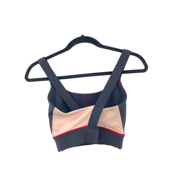 Ivy Park Colorblock X-Back Sports Bra Red Blush Pink Size Small - Picture 2 of 8
